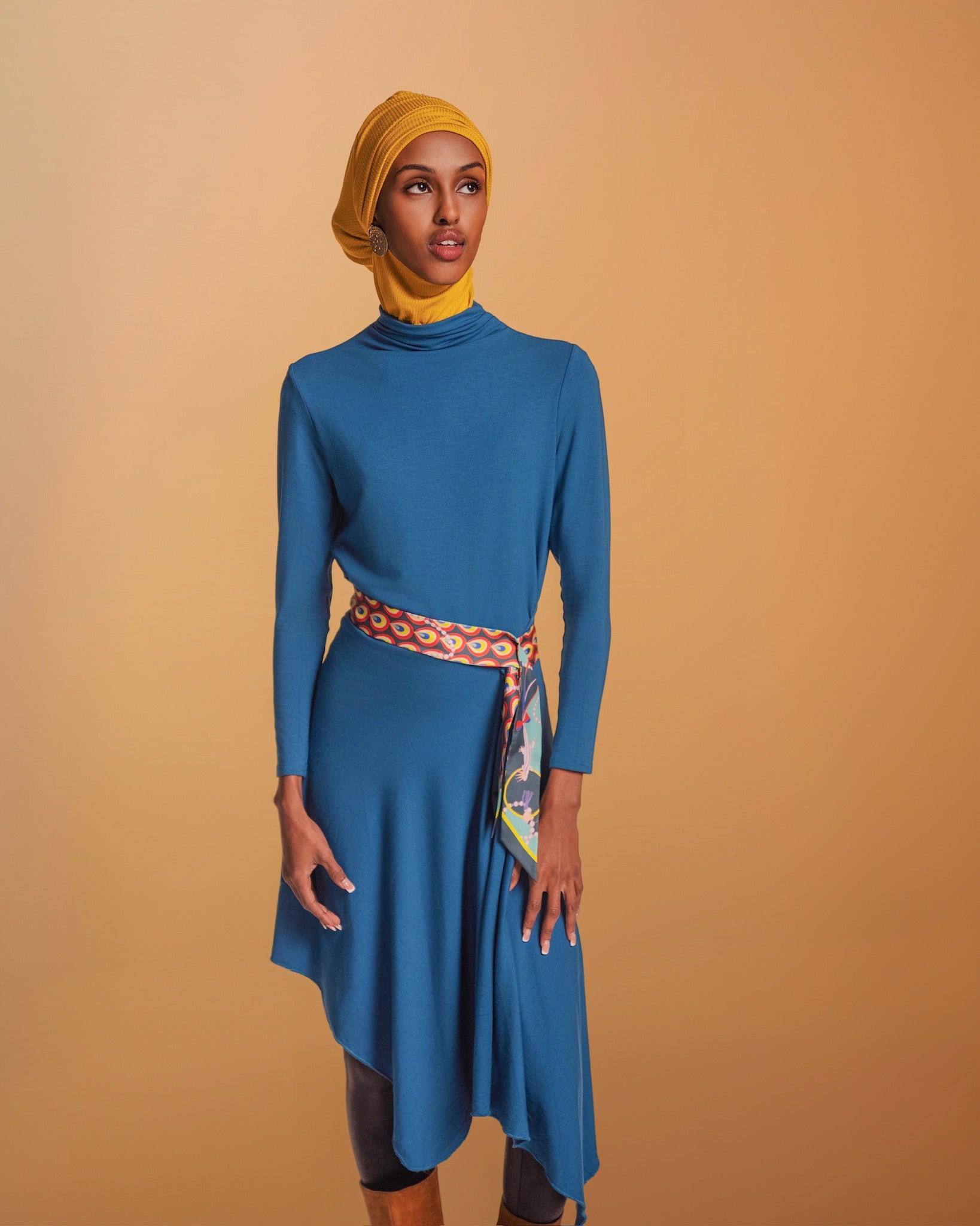 Veil Bodysuit – Modest Wrap Overlay Top | YallaWear – Yallawear.com